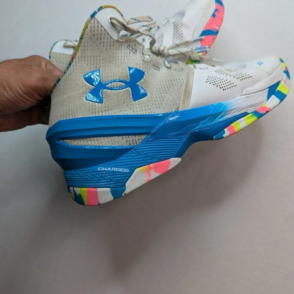 Under Armour Curry 2 Splash Party Birthday Basketball Men's Sneakers Size 12.5